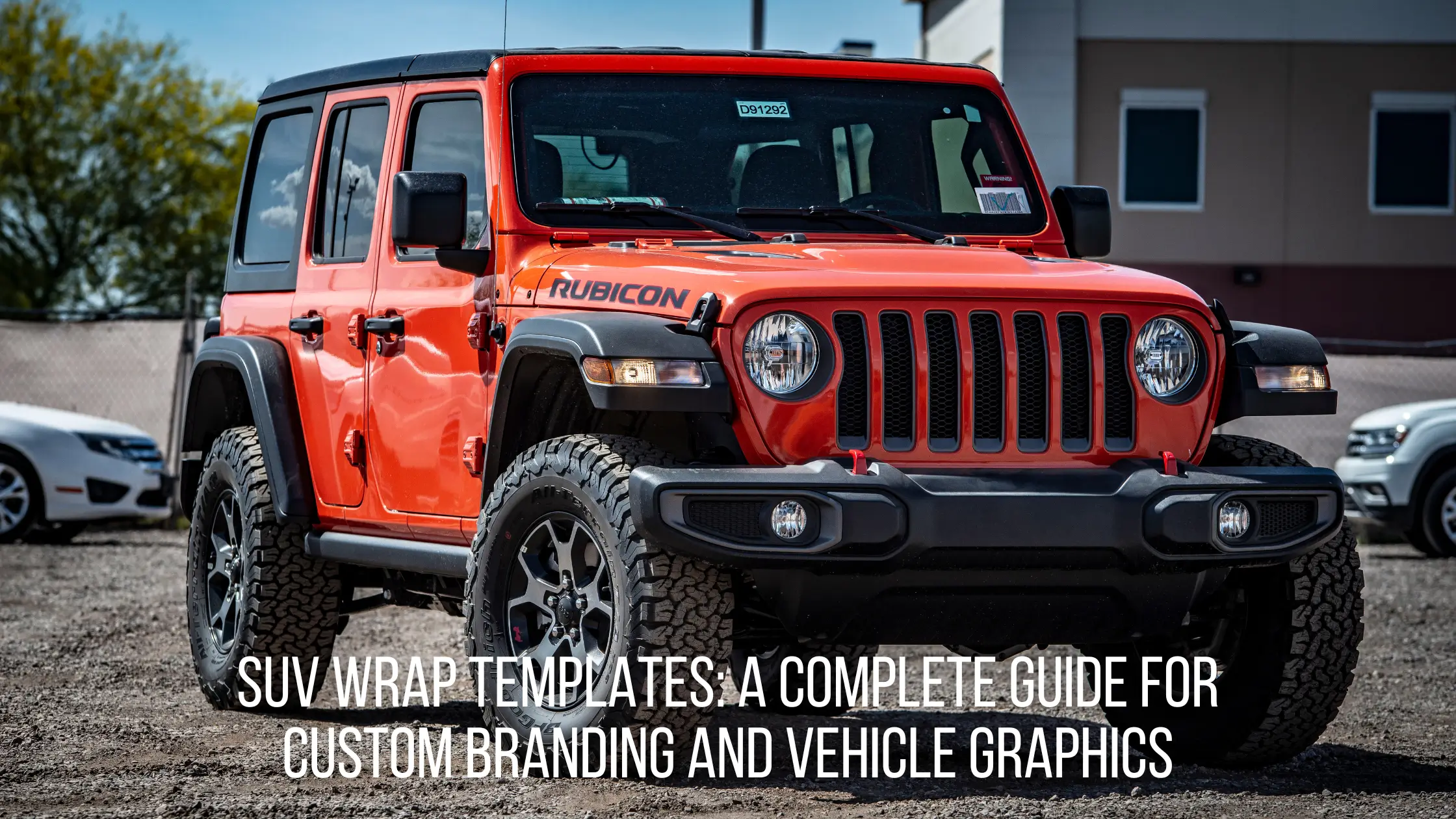 SUV Wrap Templates: A Complete Guide for Custom Branding and Vehicle Graphics