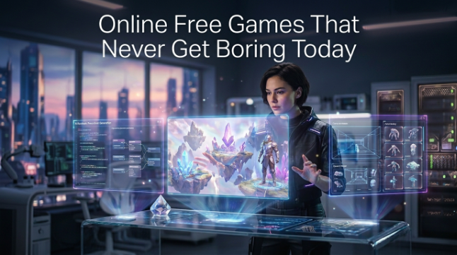 Online Free Games That Never Get Boring Today